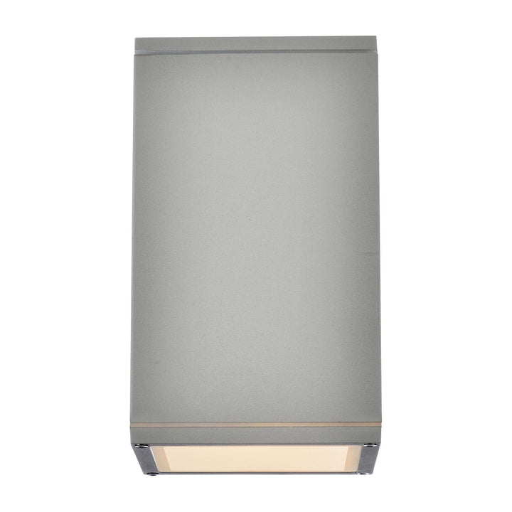 Raine Outdoor Wall Light in Silver by Living District