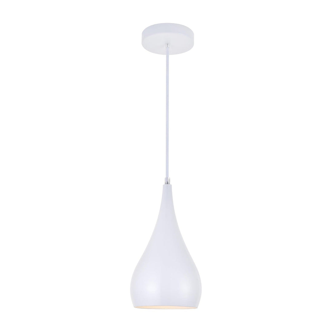 Nora Pendant in White by Living District