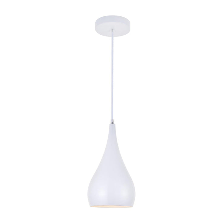 Nora Pendant in White by Living District