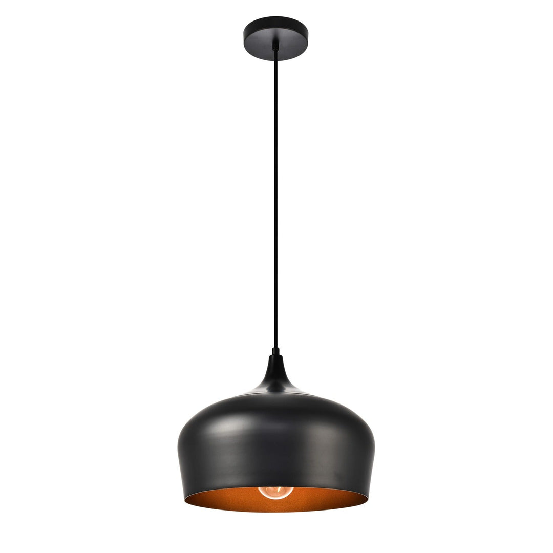 Nora Pendant in Black by Living District