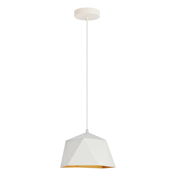 Arden Pendant in White by Living District