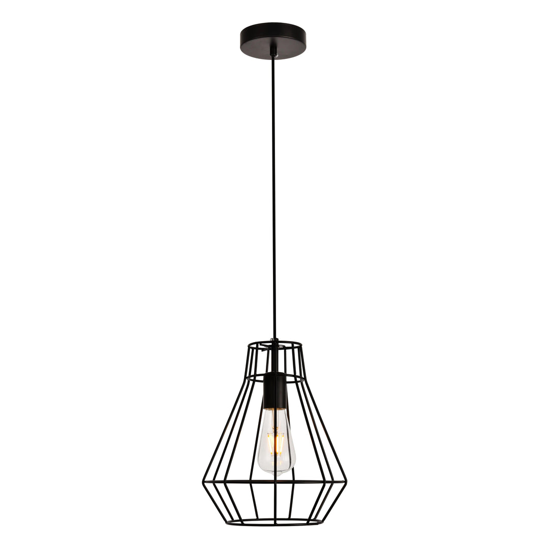 Jago Pendant in Black by Living District