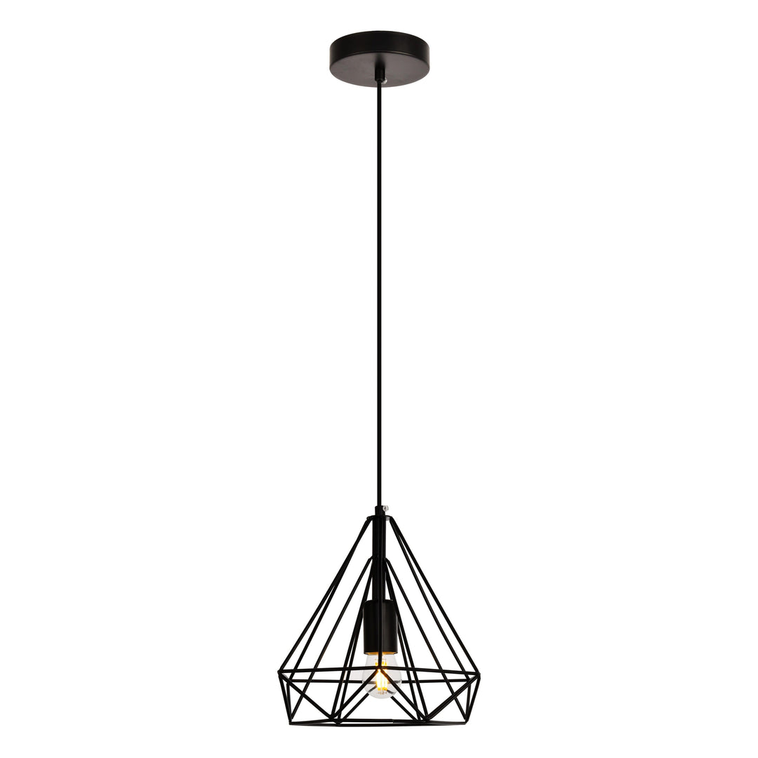Jago Pendant in Black by Living District