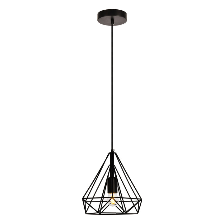 Jago Pendant in Black by Living District