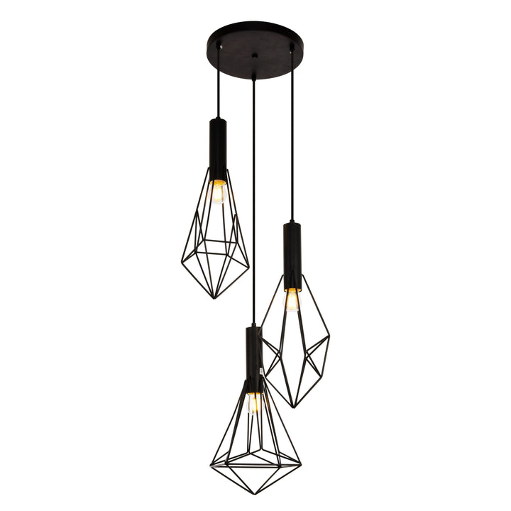Jago Pendant in Black by Living District