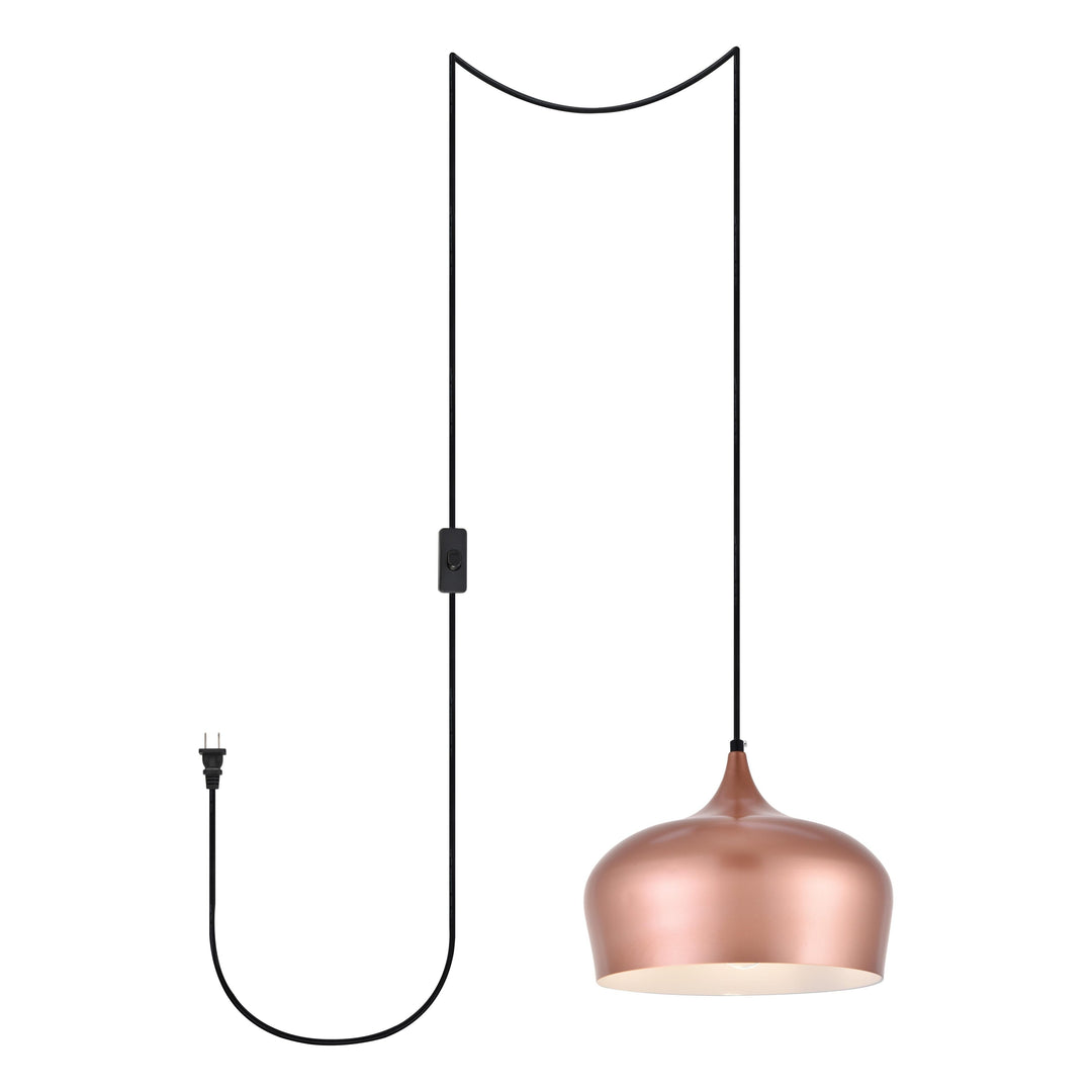 Nora Pendant (LDPG2003) in Honey Gold by Living District