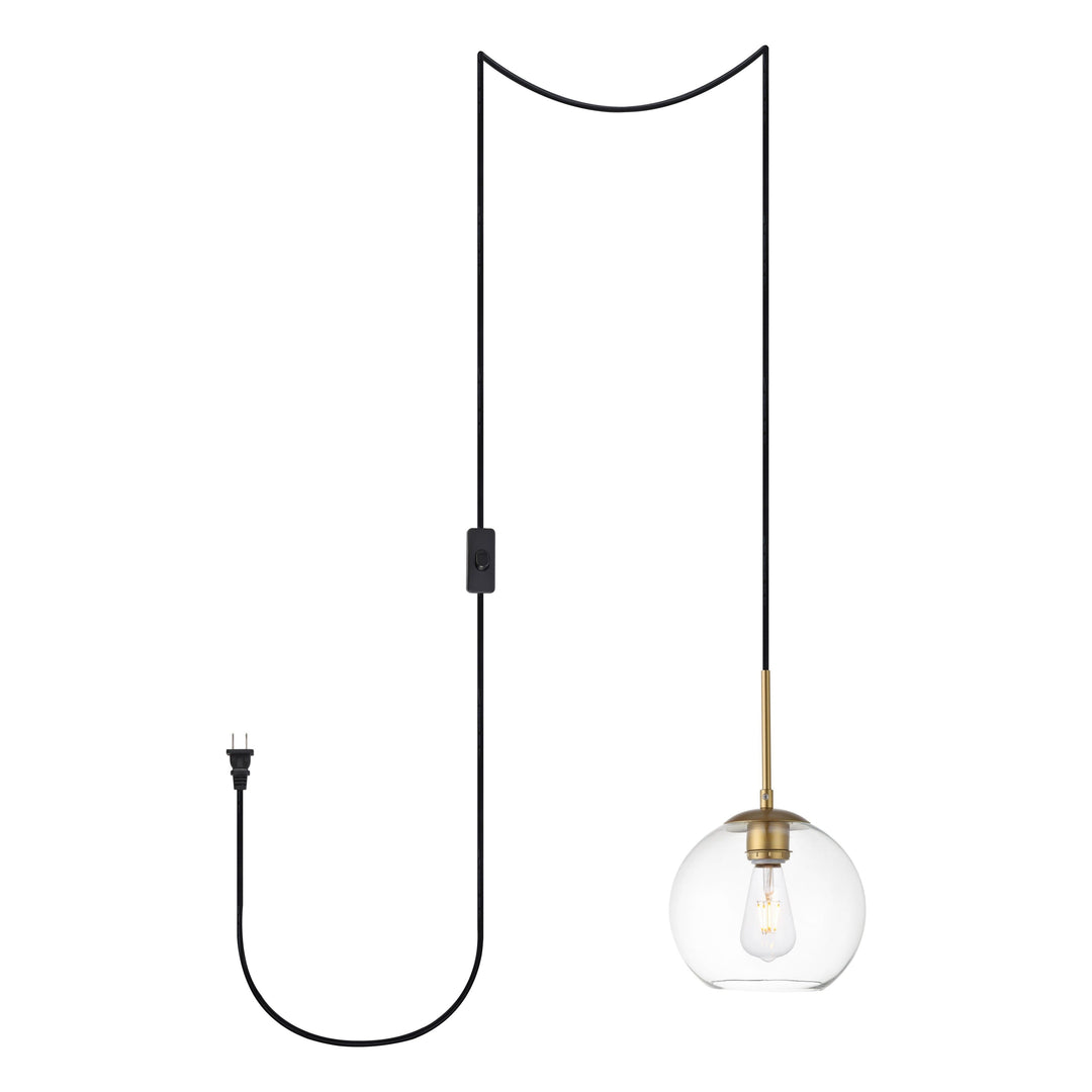 Baxter Pendant (LDPG2206) in Brass by Living District
