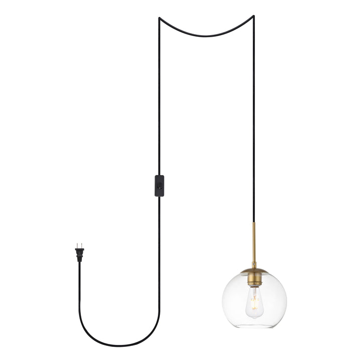 Baxter Pendant (LDPG2206) in Brass by Living District