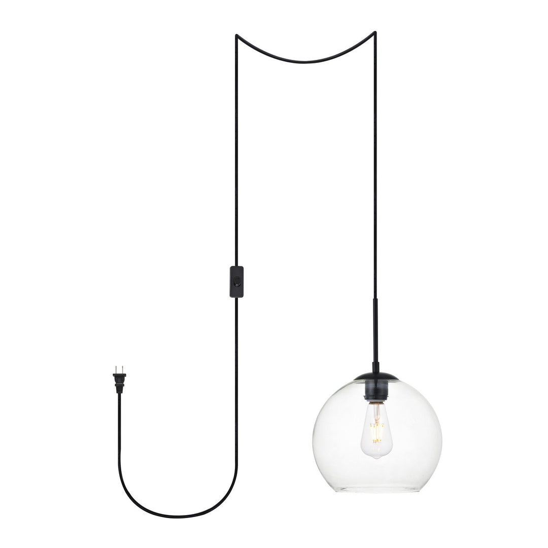 Baxter Pendant (LDPG2206) in Black by Living District