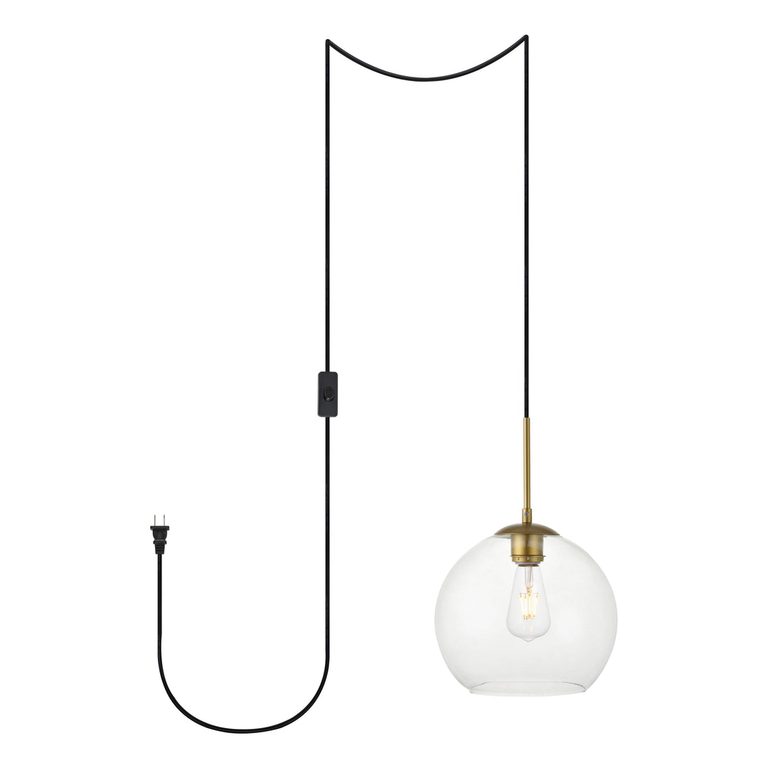 Baxter Pendant (LDPG2206) in Brass by Living District