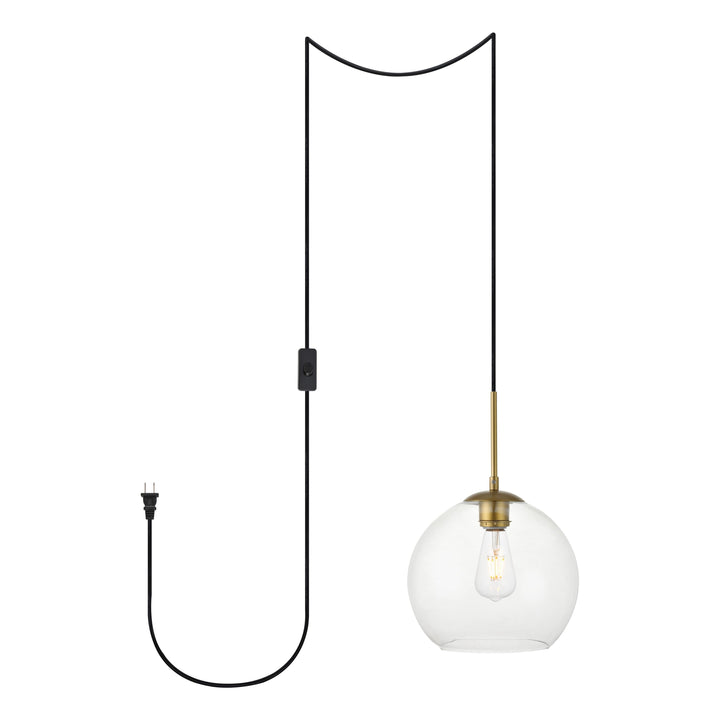 Baxter Pendant (LDPG2206) in Brass by Living District
