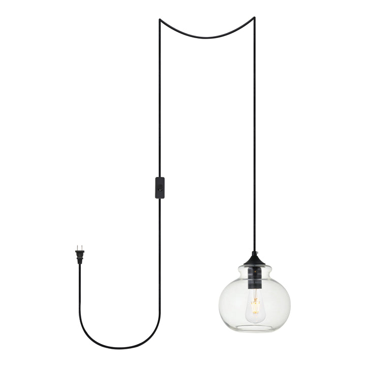Destry Pendant in Black by Living District