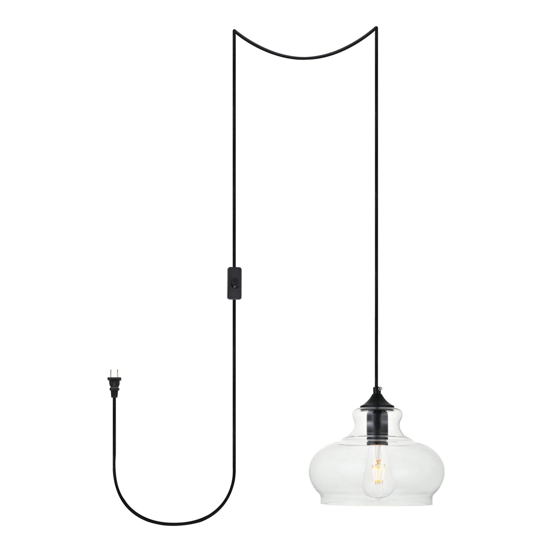 Destry Pendant in Black by Living District