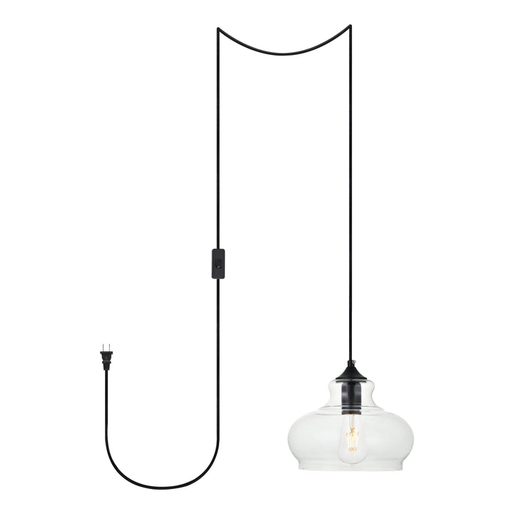 Destry Pendant in Black by Living District