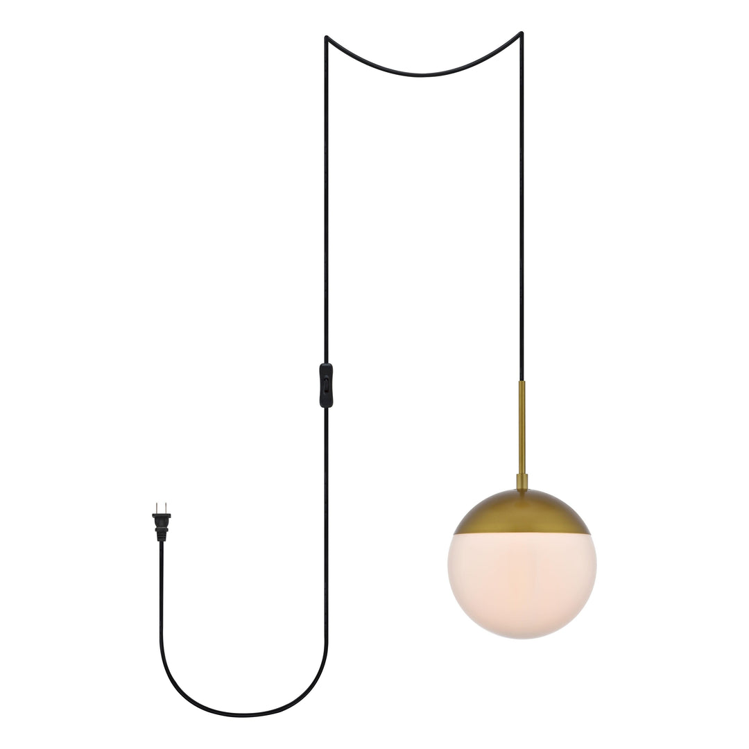 Eclipse Pendant (LDPG6030) in Brass by Living District