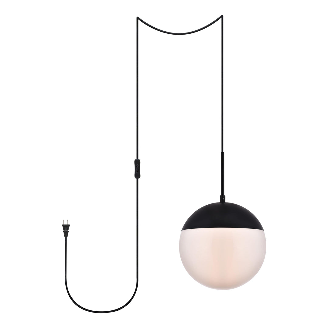 Eclipse Pendant (LDPG6030) in Black by Living District