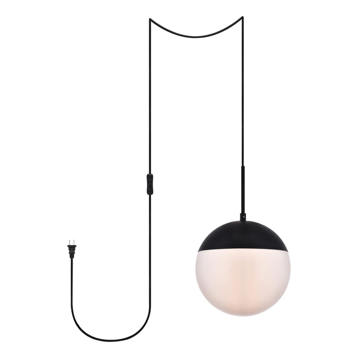 Eclipse Pendant (LDPG6030) in Black by Living District
