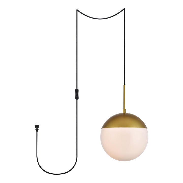 Eclipse Pendant (LDPG6030) in Brass by Living District