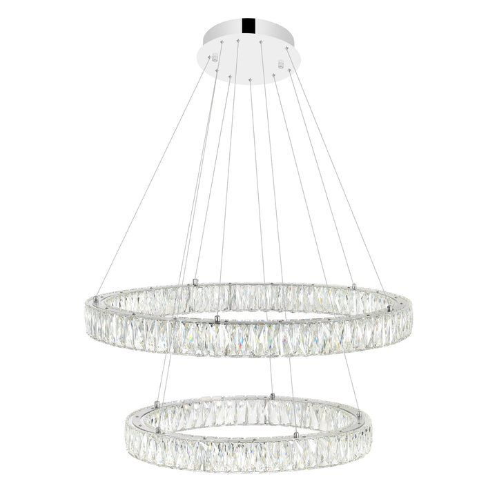 Madeline - LED Chandelier with Crystals by CWI Lighting - view 27