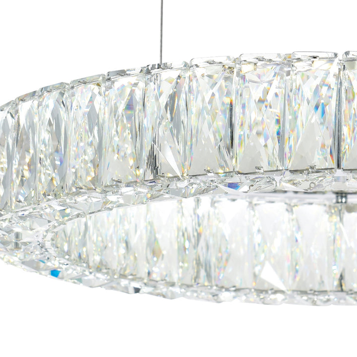 Madeline - LED Chandelier with Crystals by CWI Lighting - view 33