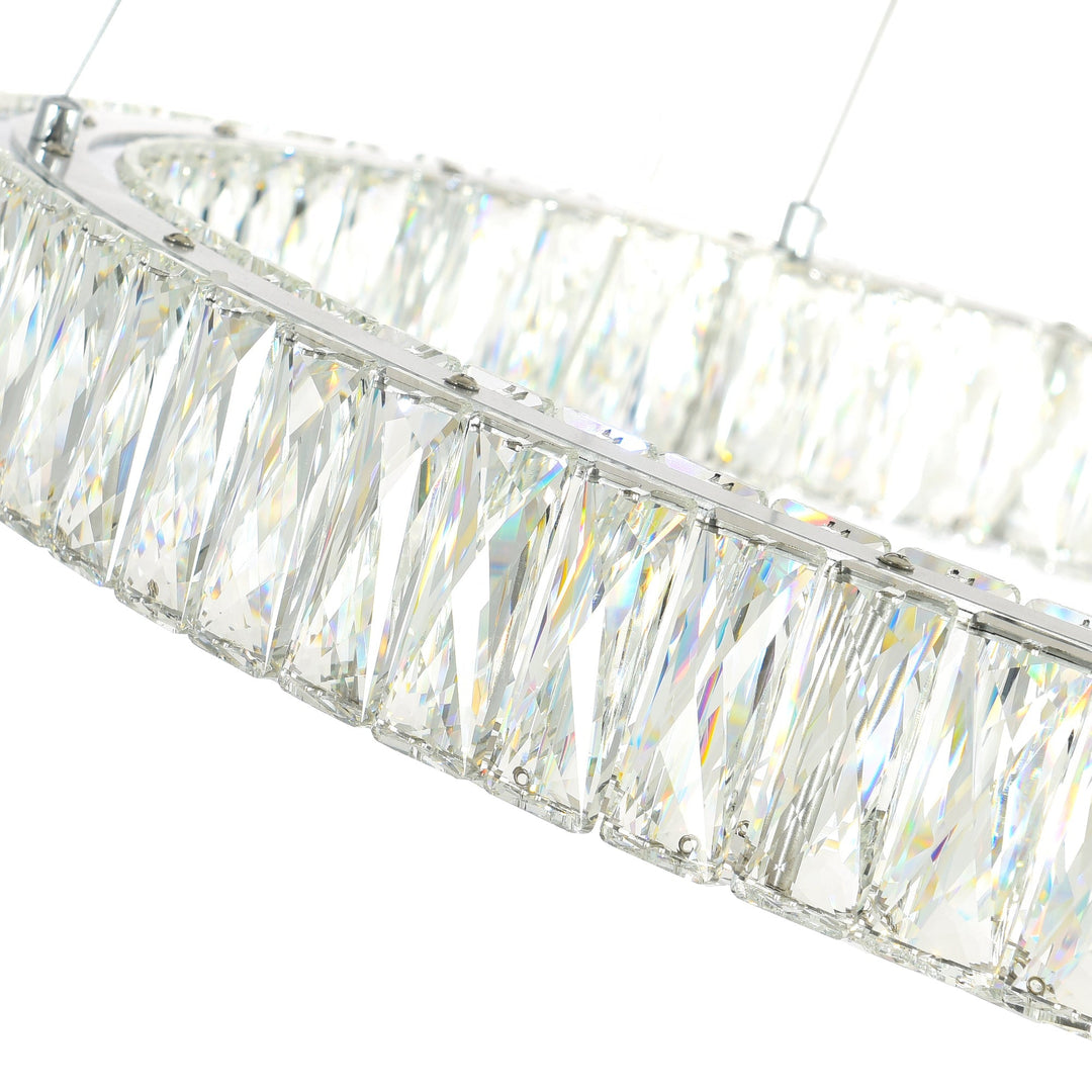 Madeline - LED Chandelier with Crystals by CWI Lighting - view 32