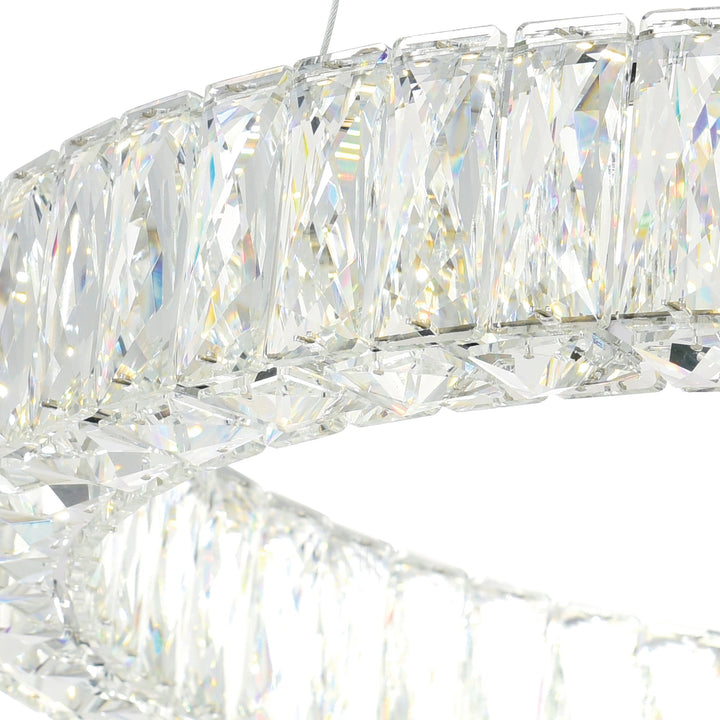 Madeline - LED Chandelier with Crystals by CWI Lighting - view 34