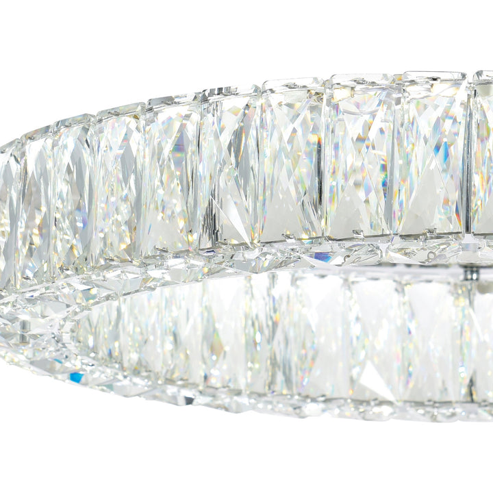 Madeline - LED Chandelier with Crystals by CWI Lighting - view 8