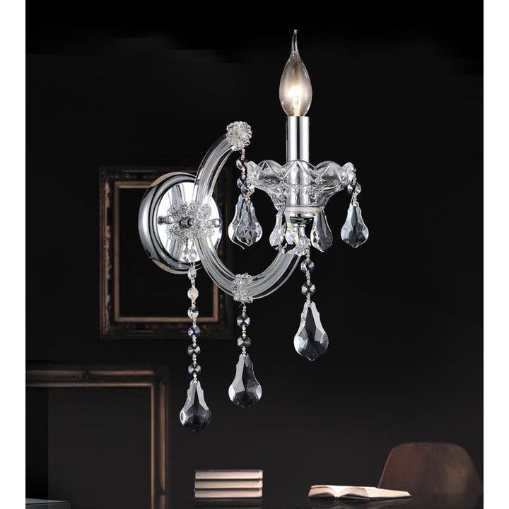 Maria Theresa - Wall Sconce with Crystals