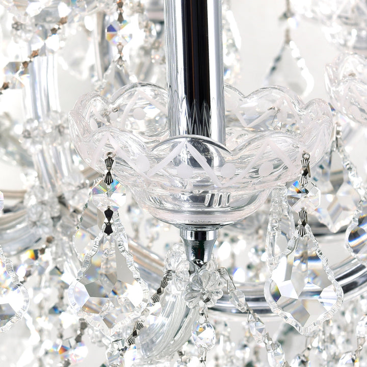 Maria Theresa - Chandelier with Crystals