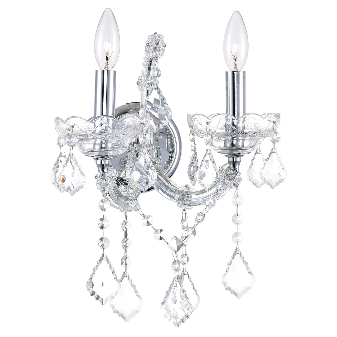 Maria Theresa - Wall Sconce with Crystals