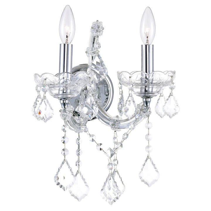 Maria Theresa - Wall Sconce with Crystals