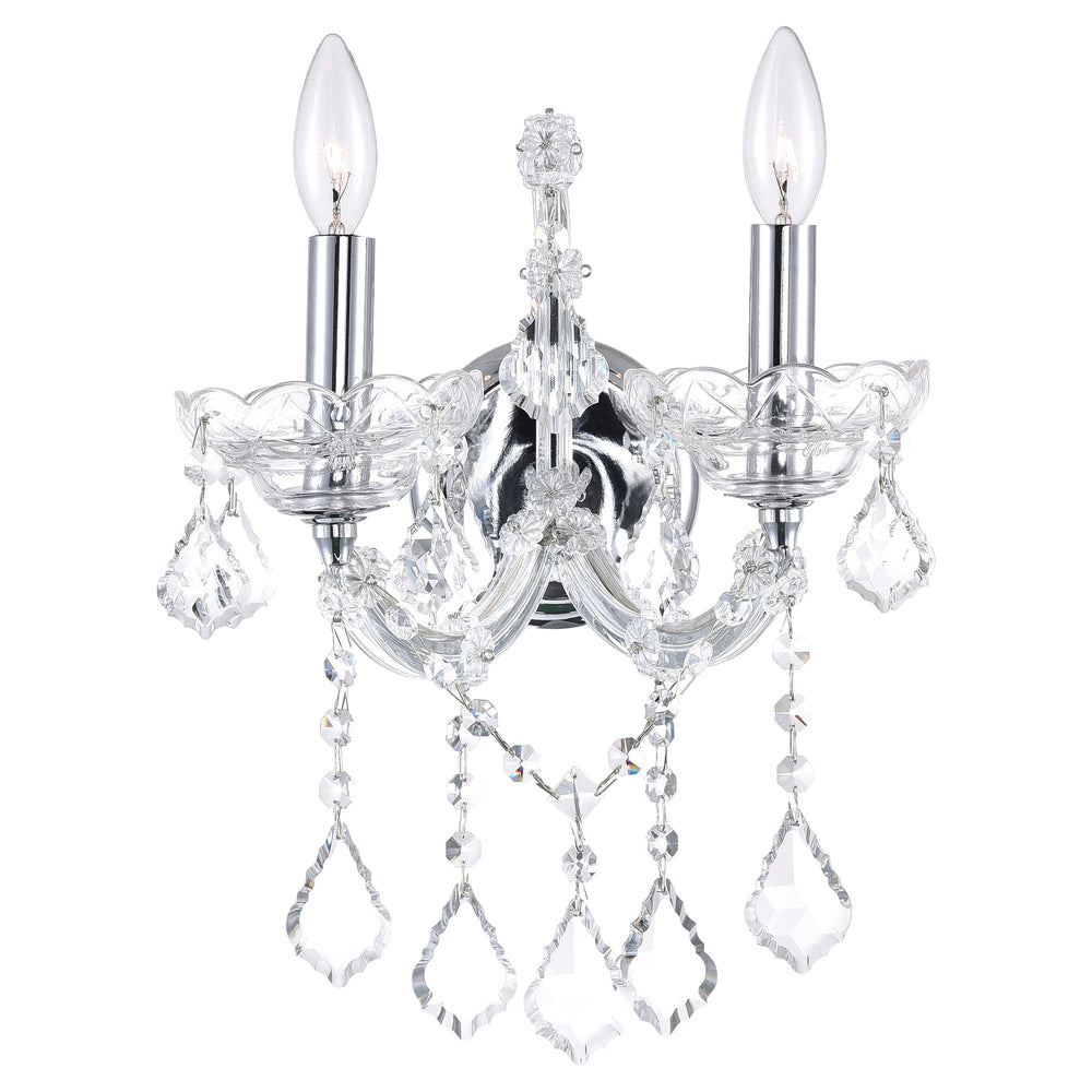 Maria Theresa - Wall Sconce with Crystals