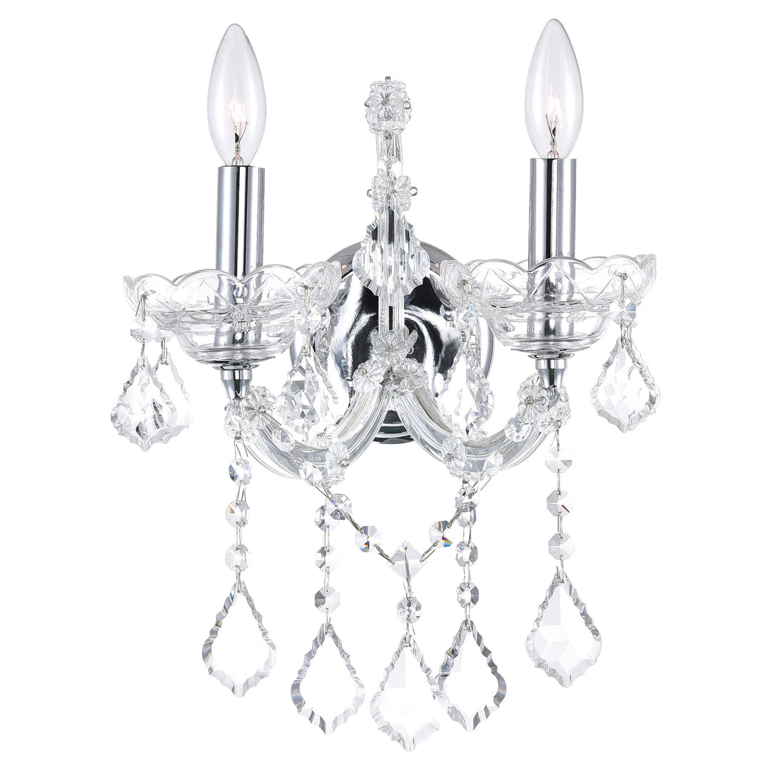 Maria Theresa - Wall Sconce with Crystals