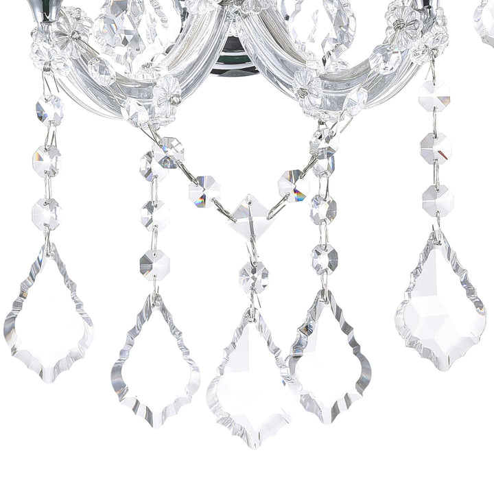 Maria Theresa - Wall Sconce with Crystals