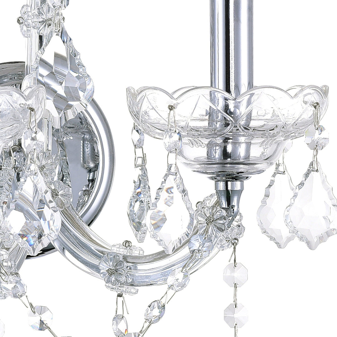 Maria Theresa - Wall Sconce with Crystals