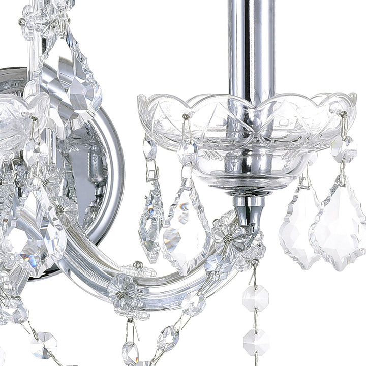 Maria Theresa - Wall Sconce with Crystals