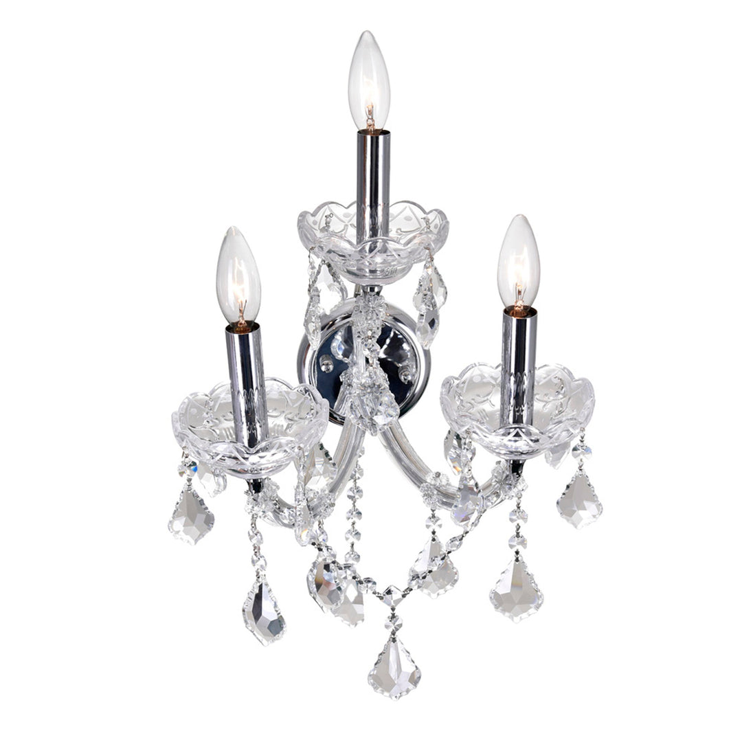 Maria Theresa - Wall Sconce with Crystals