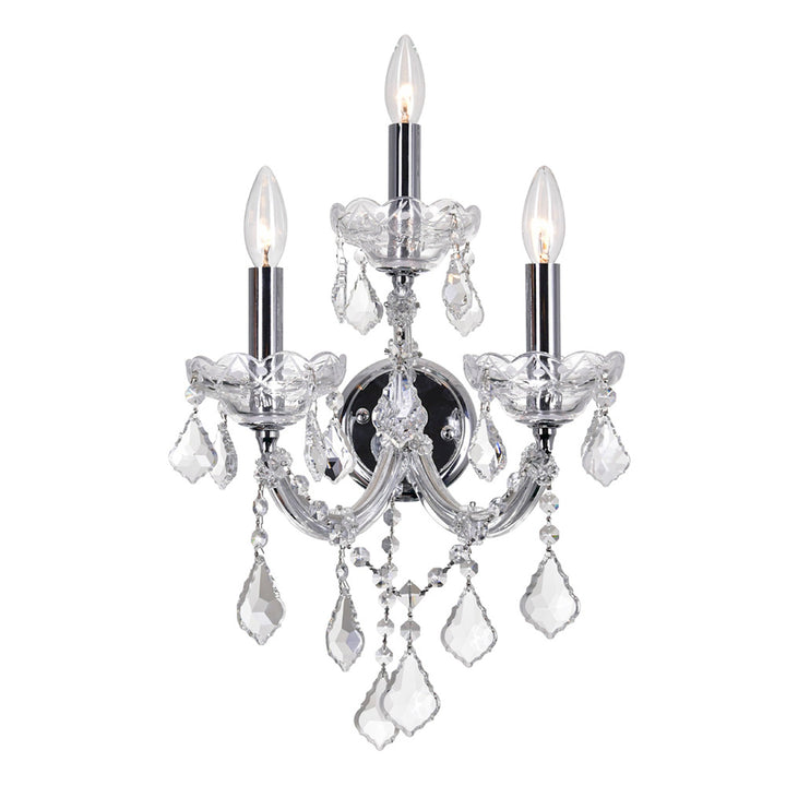 Maria Theresa - Wall Sconce with Crystals