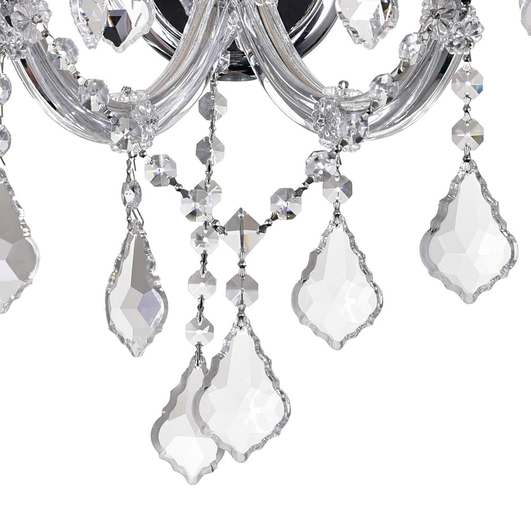 Maria Theresa - Wall Sconce with Crystals