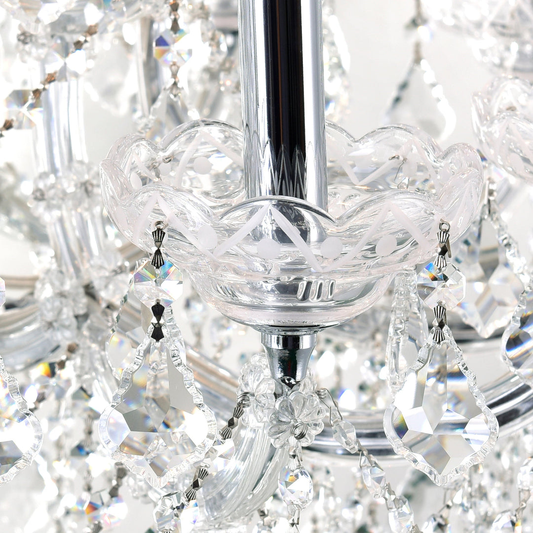 Maria Theresa - Chandelier with Crystals