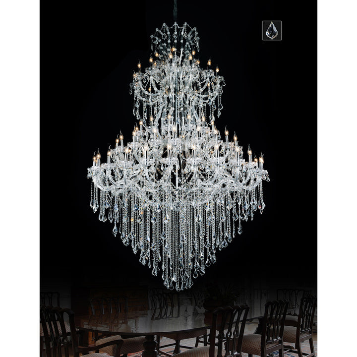 Maria Theresa - Chandelier with Crystals