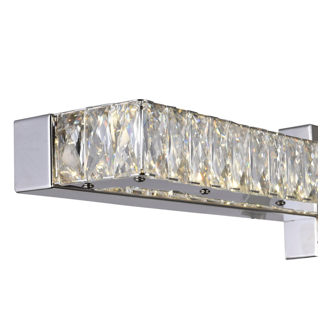 Milan - LED Vanity Light with Crystals