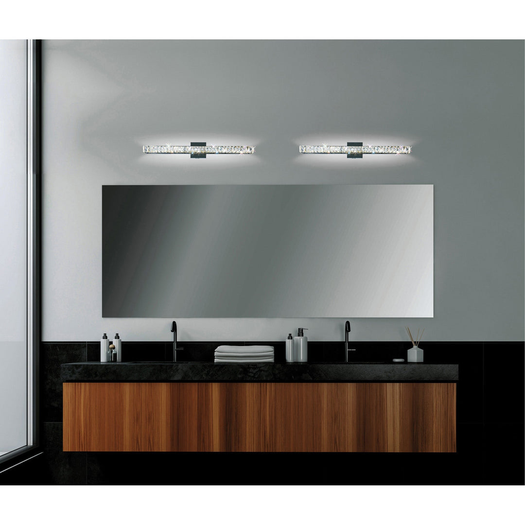 Milan - LED Vanity Light with Crystals
