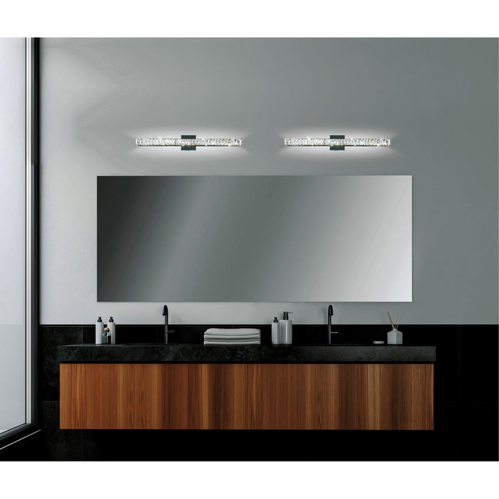 Milan - LED Vanity Light with Crystals