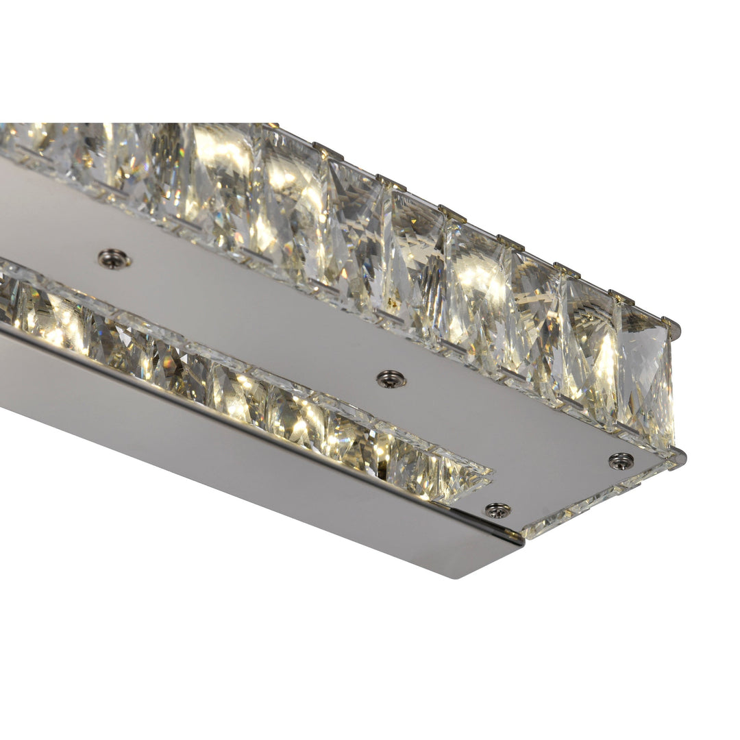 Milan - LED Vanity Light with Crystals