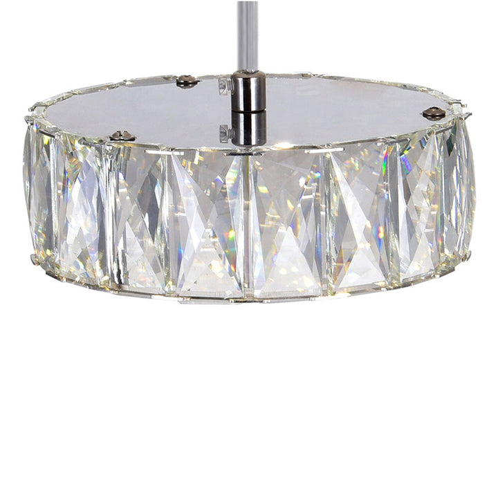Milan - LED Pendant with Crystals
