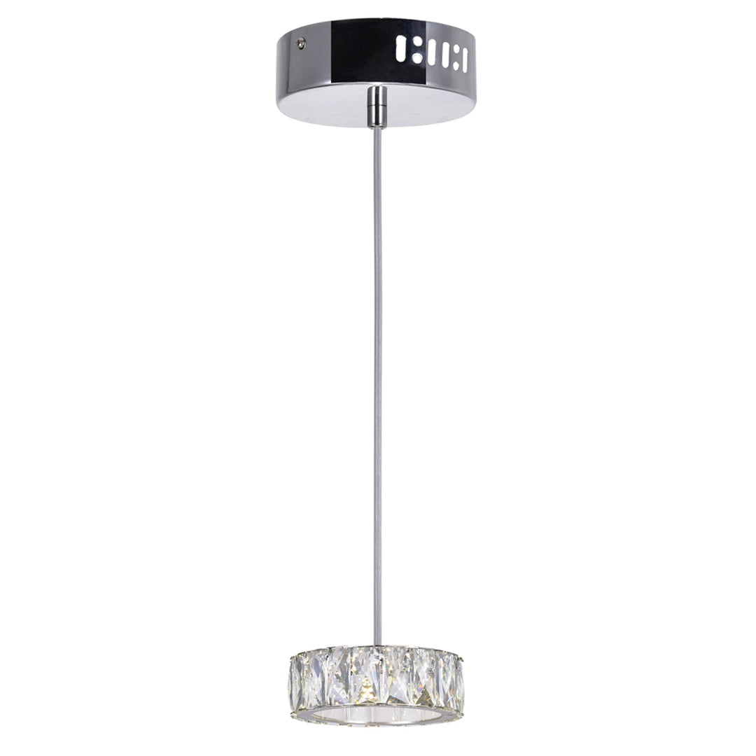 Milan - LED Pendant with Crystals