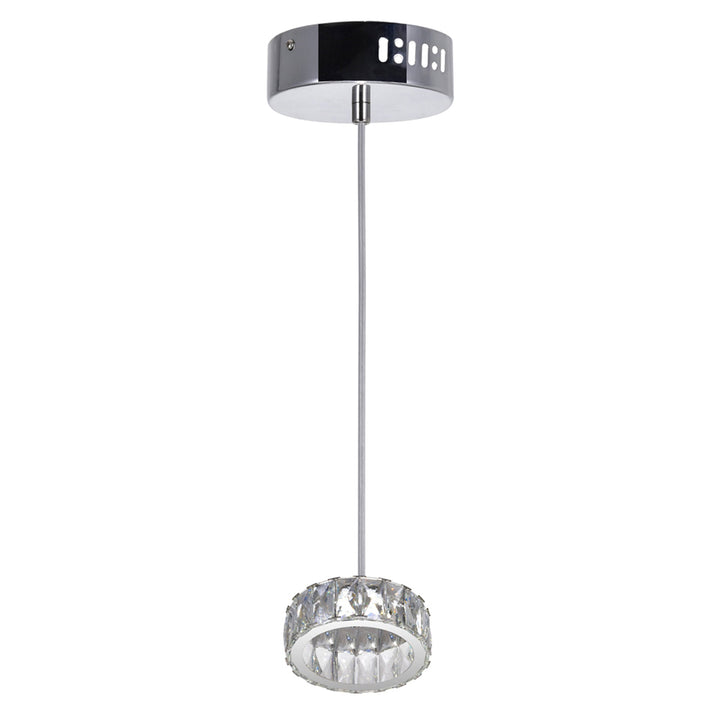 Milan - LED Pendant with Crystals