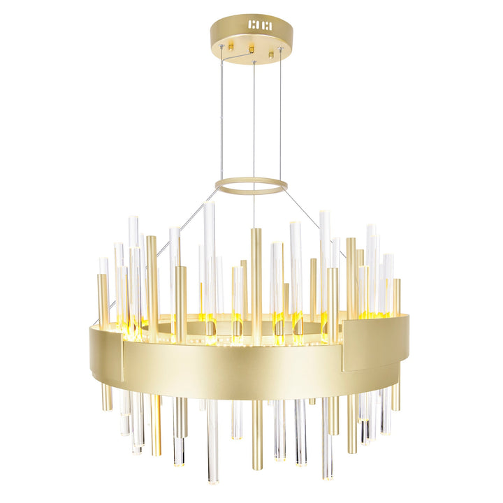 Millipede - LED Chandelier with Crystals