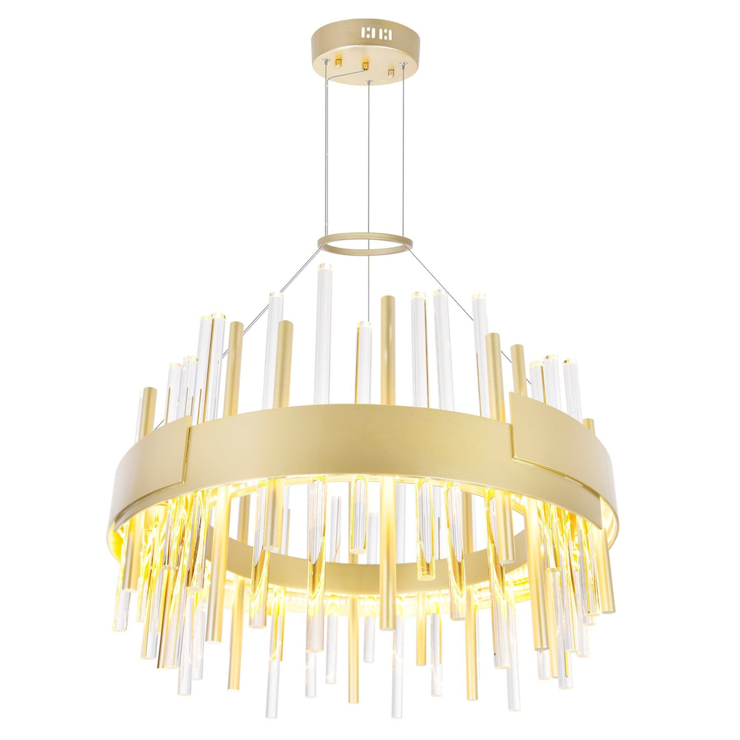 Millipede - LED Chandelier with Crystals